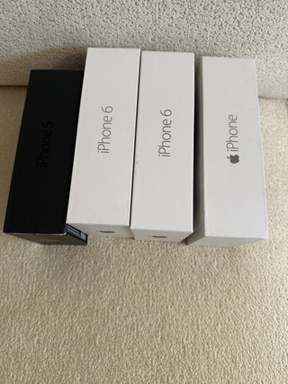 iPhone 4, 5 y 6 (Plata y Gris Espacial)