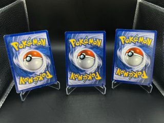 Lotto 3 Carte Energia Pokémon 2011 - Rare CoL