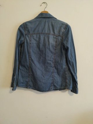 Lote Camisa Denim Talla S y Top zara talla M