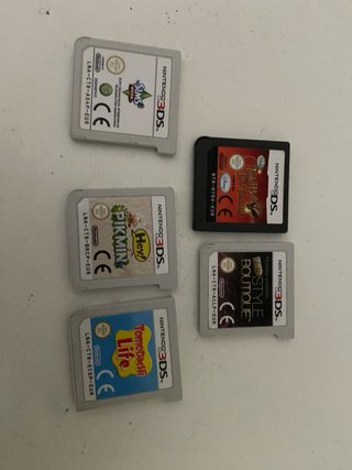 Lote 5 juegos Nintendo 2DS