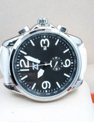 Orologio Ispirato Field Uomo Automatico 46mm silve