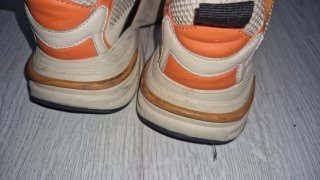 Deportivas Zara Beige y Naranja