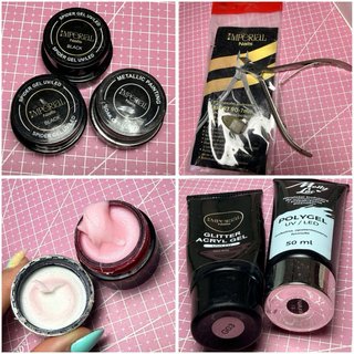 Lote Productos Uñas: Geles, Limas, Sanitizer