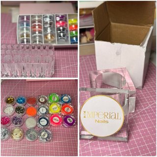Lote Productos Uñas: Geles, Limas, Sanitizer