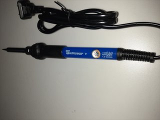 Soldador electrónica 110 volts 60 W.