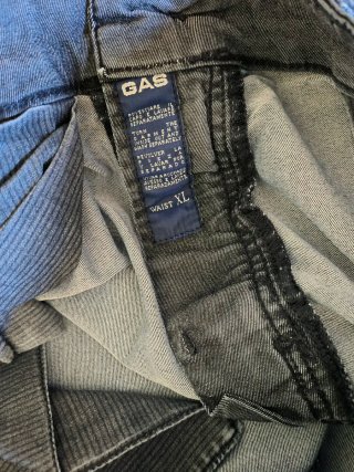 Jeans Cargo Jogger Uomo Gas Neri XL