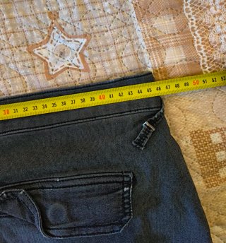 Jeans Cargo Jogger Uomo Gas Neri XL