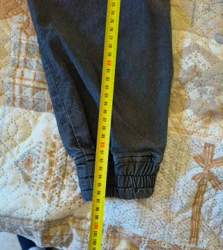 Jeans Cargo Jogger Uomo Gas Neri XL
