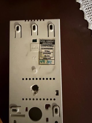 Telefonillo Blanco AUTA Compact