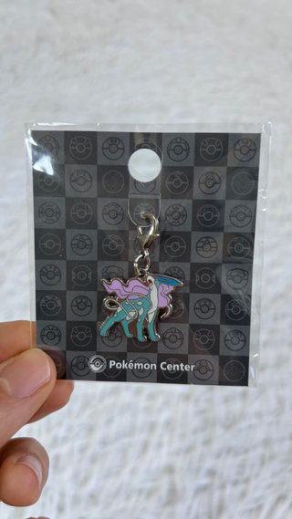 Entei Raikou Suicune Pokémon Metal Keychain Charm