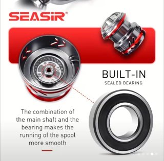 Carrete Pesca SEASIR OER 3500 Aluminio (DAIWA)