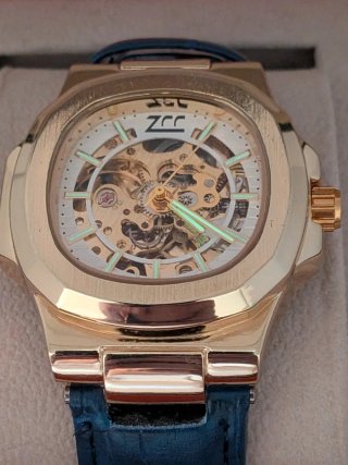 Orologio Uomo ZCC Stile Nautilus Cassa 40mm