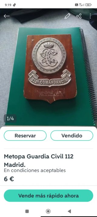 Para Juan Metopa y Gorra Guardia Civil 2010
