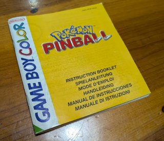 Pokemon Pinball Game Boy Color Nintendo