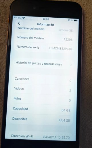 iPhone SE 2020 64GB Rose Gold