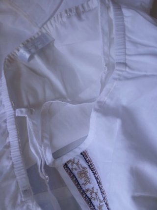 Abito Maxi Promod Bianco Taglia Unica M/L