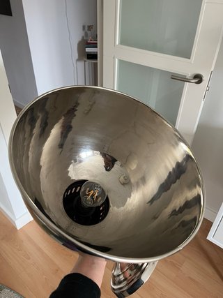 Lámpara de techo metal negra