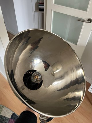 Lámpara de techo metal negra
