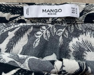 Falda Mango Estampada Flores