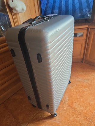 Maleta Grande 30kg Plata