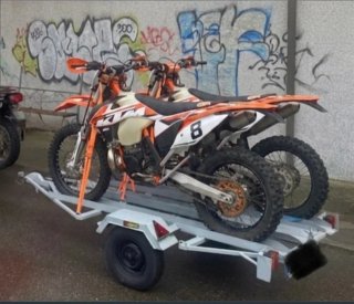 Alquiler Remolque para 3 motos