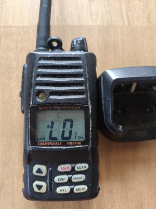 Standard Horizon HX370E Walkie Sumergible