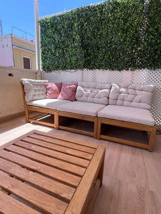 Conjunto muebles exterior IKEA Nammaro