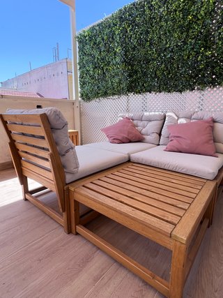 Conjunto muebles exterior IKEA Nammaro