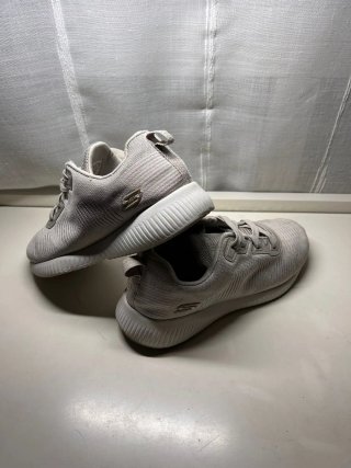 Zapatillas Skechers grises mujer