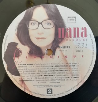 Nana Mouskouri Classique 2 LP 33 Giri 1988
