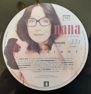 Nana Mouskouri Classique 2 LP 33 Giri 1988