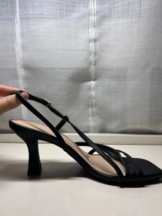 Zapatos de tacón negros mujer