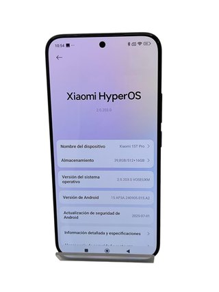 MOVIL XIAOMI 15T PRO 512GB/12GB RAM NEGRO *A ESTRENAR*