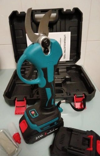 Forbici da potatura elettriche (2 batterie)