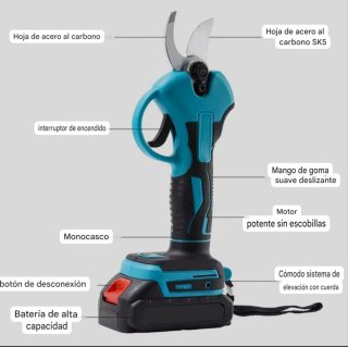 Forbici da potatura elettriche (2 batterie)