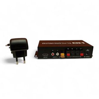 AMPLIFICADOR / CONVERSOR DE AUDIO BTL  HIFI2.1 CD ,MP3, MP4 ,STEREO + CAJA + CARGADOR
