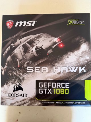 MSI GeForce GTX 1080 Sea Hawk 8Gb memoria
