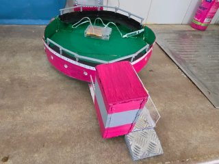 Maqueta de feria artesanal