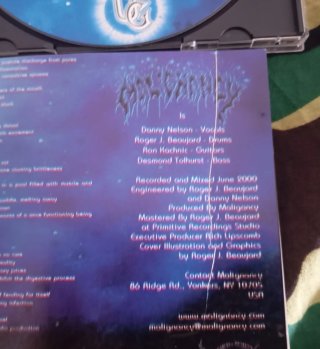 Malignancy Motivated By Hunger CD EP 2000