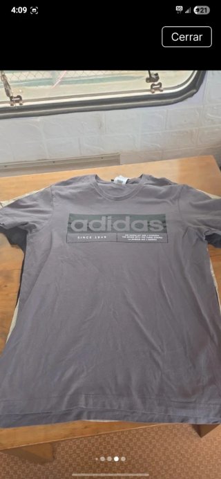 Lote 4 camisetas S Adidas, CK Jeans, Nike
