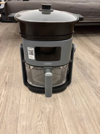 Freidora de aire Lauben Glass&Grill 3 en 1