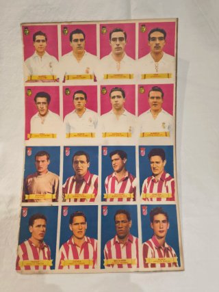 Cromos Campeones de Bruguera 1ª División 1949/50