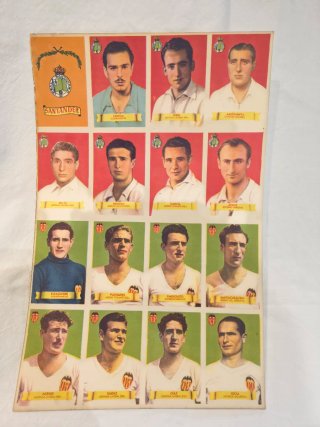 Cromos Campeones de Bruguera 1ª División 1949/50