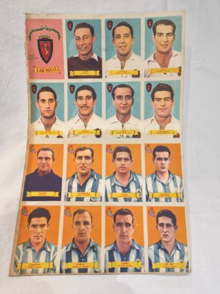 Cromos Campeones de Bruguera 1ª División 1949/50