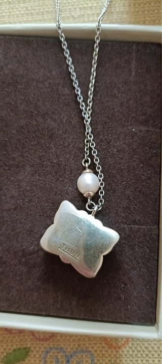 Collana Thun farfalla con perla