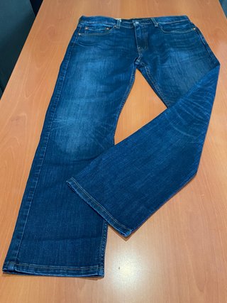 Levi's 513 Slim Straight W36 L32 Azul