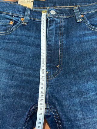 Levi's 513 Slim Straight W36 L32 Azul