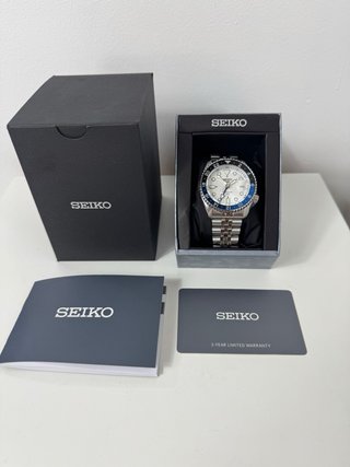 Reloj Seiko 5 Sports GMT Hombre Nuevo Full Set