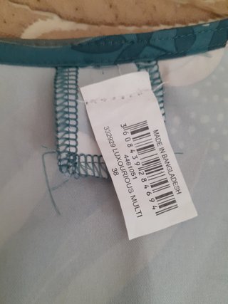 Vestido Verano Estampado Floral Talla 38