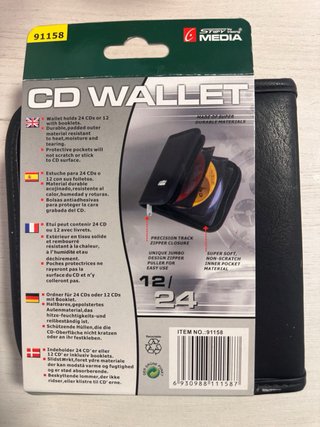 Estuche porta CDs ST@Y by MEDIA